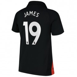 Camisola Everton James Rodriguez 19 Equipamento Segundo 2021-2022 Manga Curta